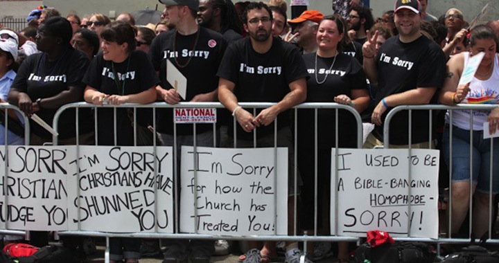 Can Christianity Learn to Say,  "I'm Sorry"?