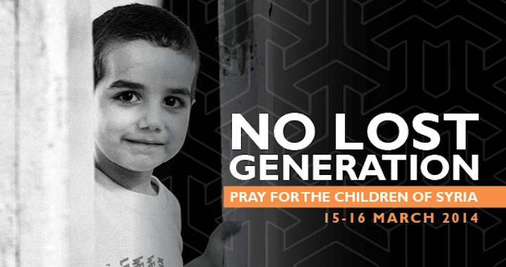 This Lent,  Pray for the #ChildrenofSyria