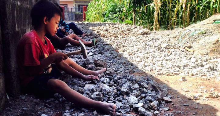 What Christian Aid Worker Can’t Even Stop Child Labour being used at his Own House?