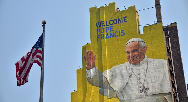 Welcome to America,  Pope Francis