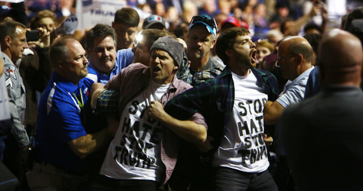 Trump,  Violence,  and Counter-Violence
