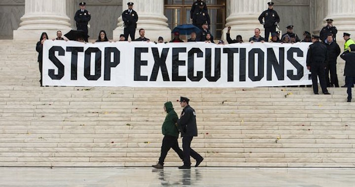 Shackles & Jail for Protesting the Death Penalty