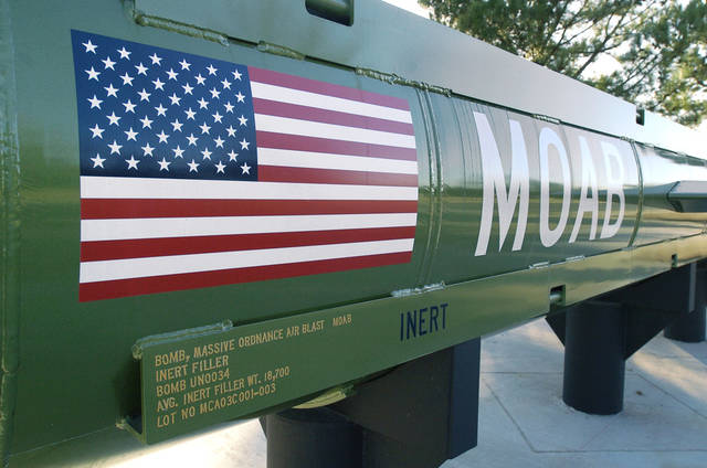 A Native Perspective on War, Terrorism, and the MOAB Bomb