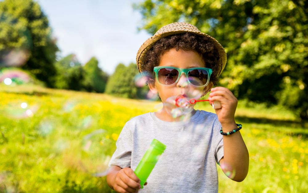 It’s Hard to be Sad When You’re Blowing Bubbles