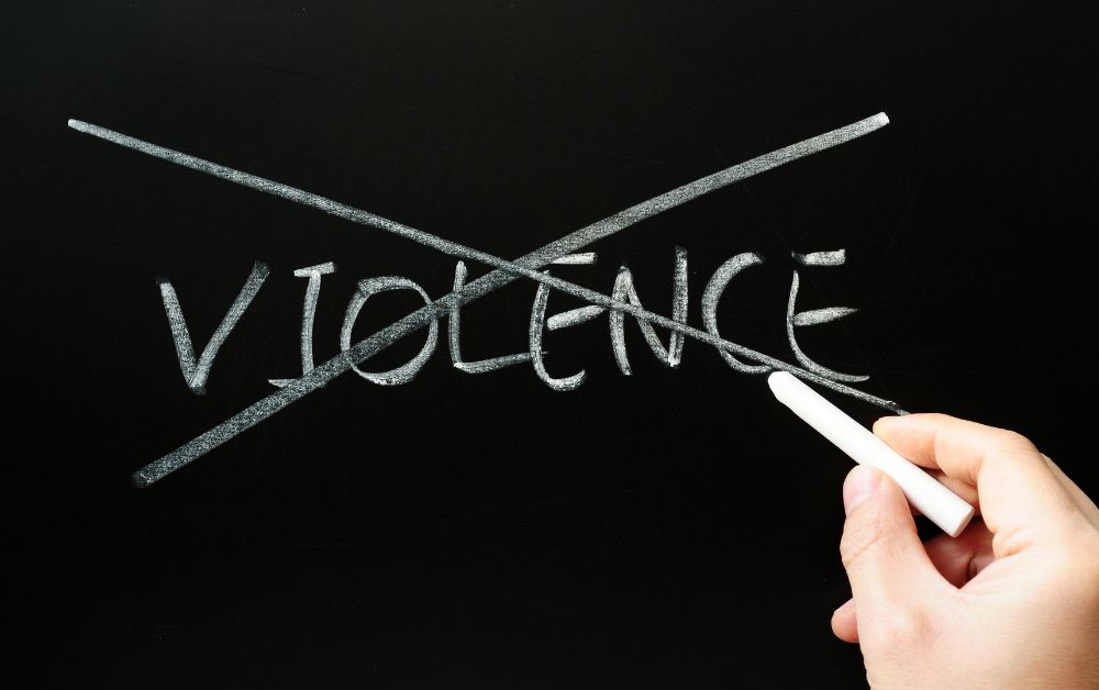 Violence In All Its Forms Is Wrong