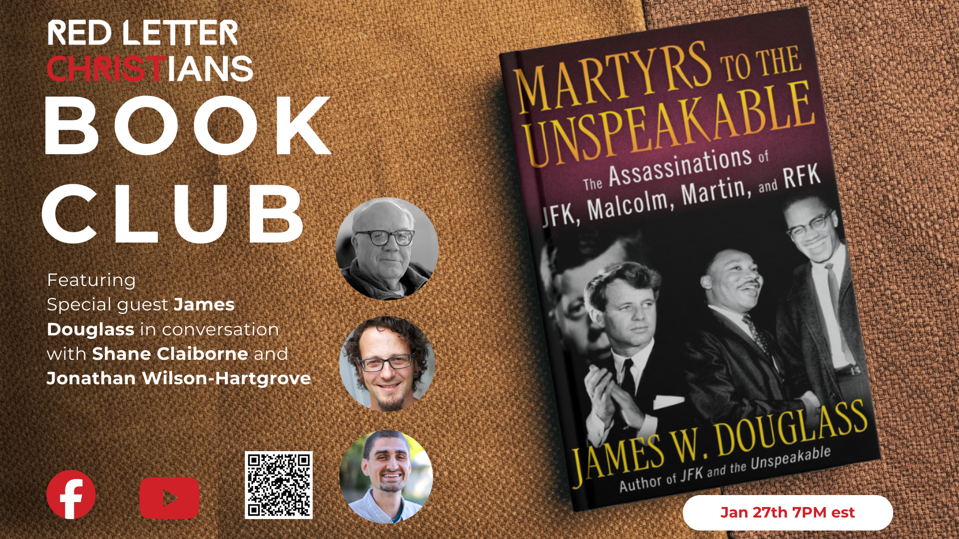 RLC Book Club: Martyrs to the Unspeakable with Jim Douglass