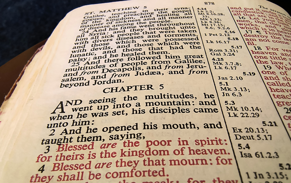 Blessed Are the Poor in Spirit 