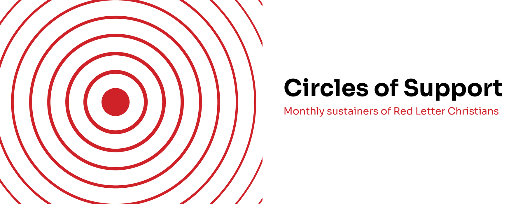 Circles of Support: monthly sustainers of Red Letter Christians
